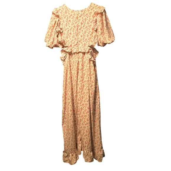 Sister Jane Floral Maxi Dress prairecore size medium - Picture 3 of 8